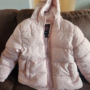 Swiss Tech Light Pink Puffer Jacket